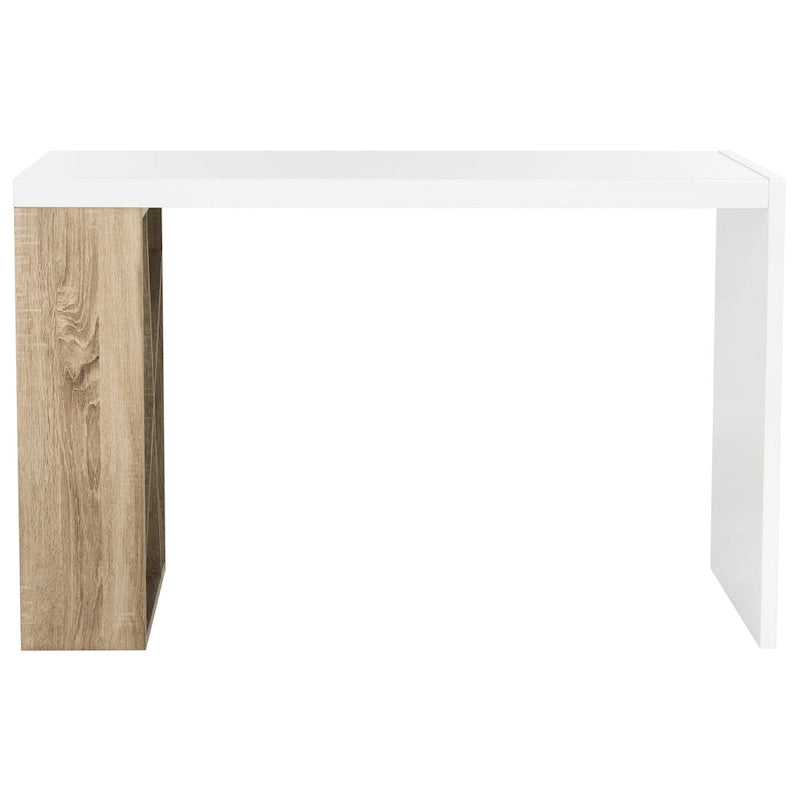 Bureau de rangement laqué de style scandinave moderne