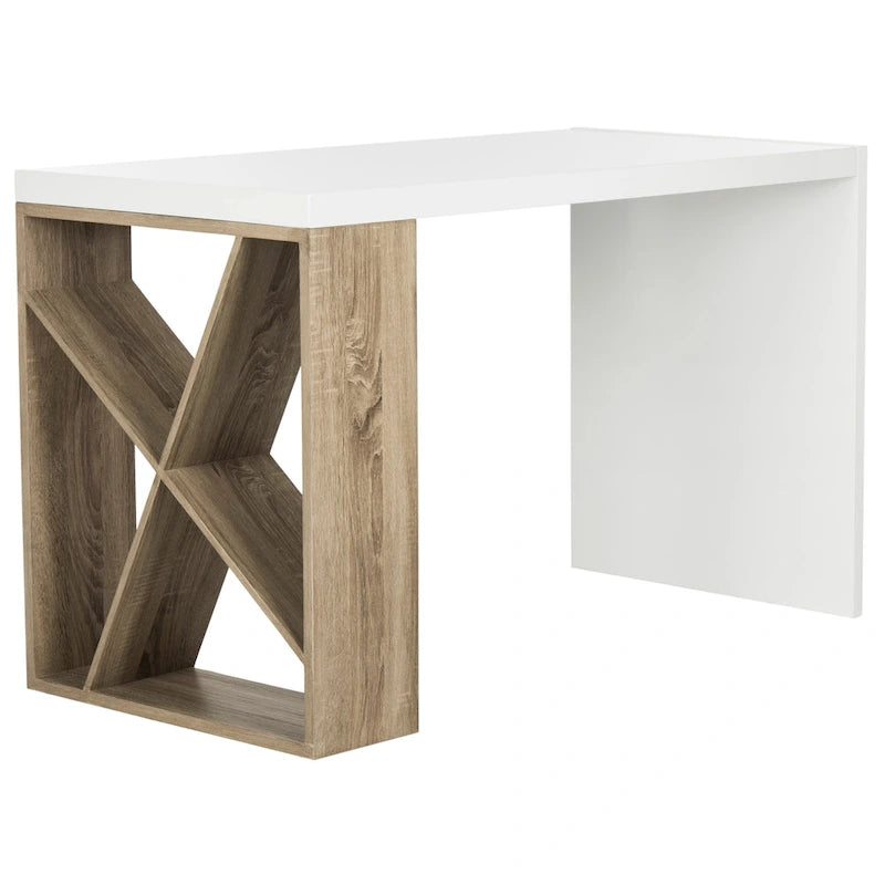 Bureau de rangement laqué de style scandinave moderne