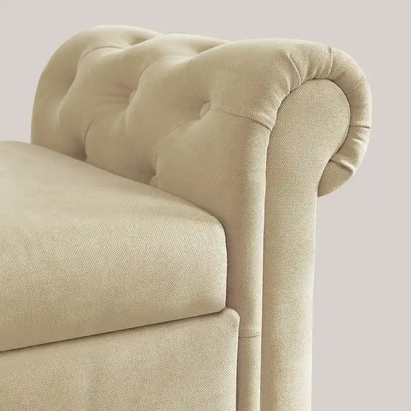Banc coffre rectangulaire multifonction - 24,1 H x 22,1 L x 63 P