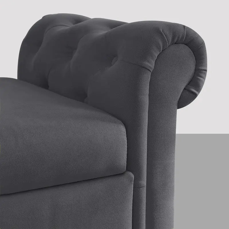 Banc coffre rectangulaire multifonction - 24,1 H x 22,1 L x 63 P