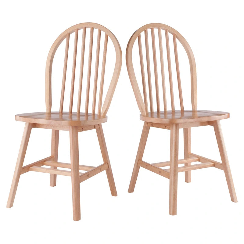 Windsor 2-PC Chair Set, Natural