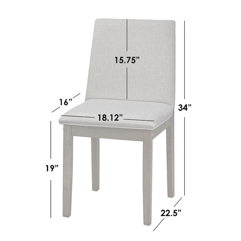 Chaise de salle à manger (lot de 2)