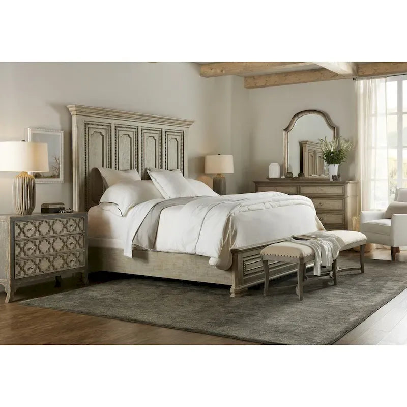 Grand lit style vintage