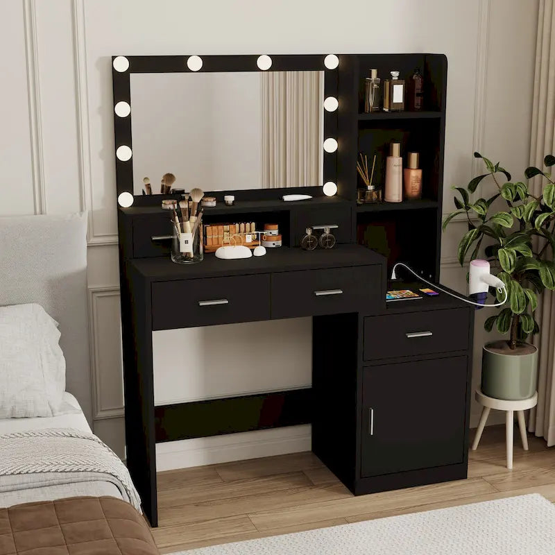 Coiffeuse avec tiroirs