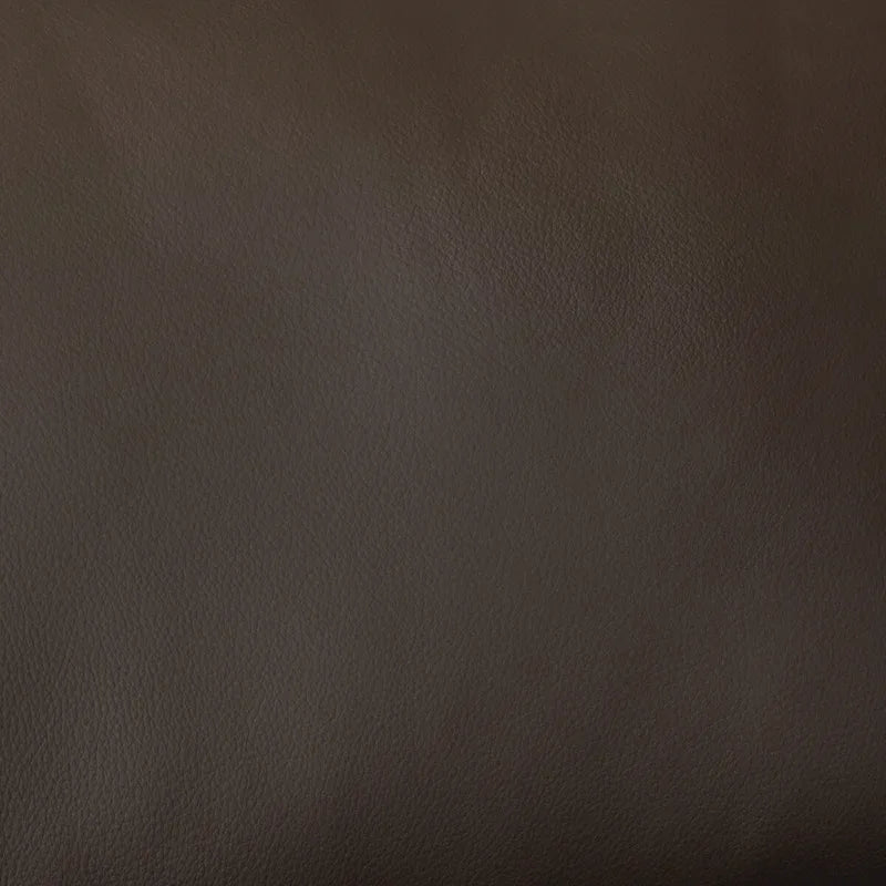 Canapé moderne tout cuir avec méridienne à droite