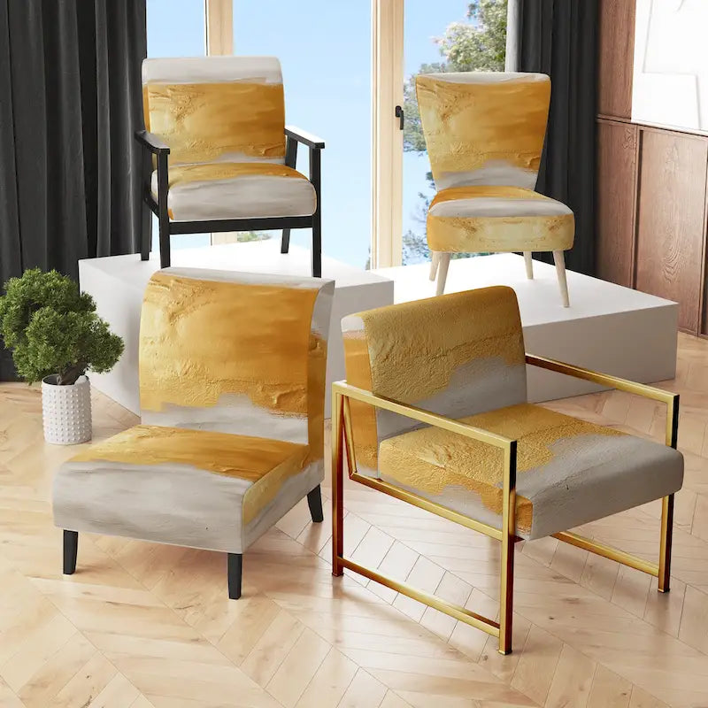 Fauteuil d'appoint rembourré de plage - Fauteuil nautique et côtier pour chambre à coucher