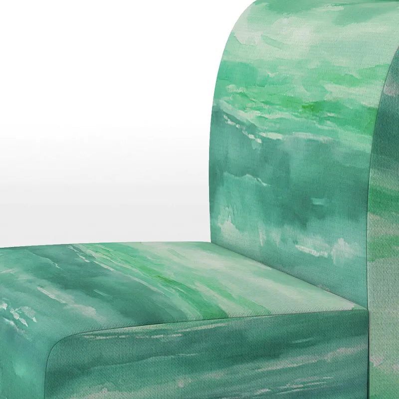 Fauteuil d'appoint rembourré de plage - Fauteuil nautique et côtier pour chambre à coucher