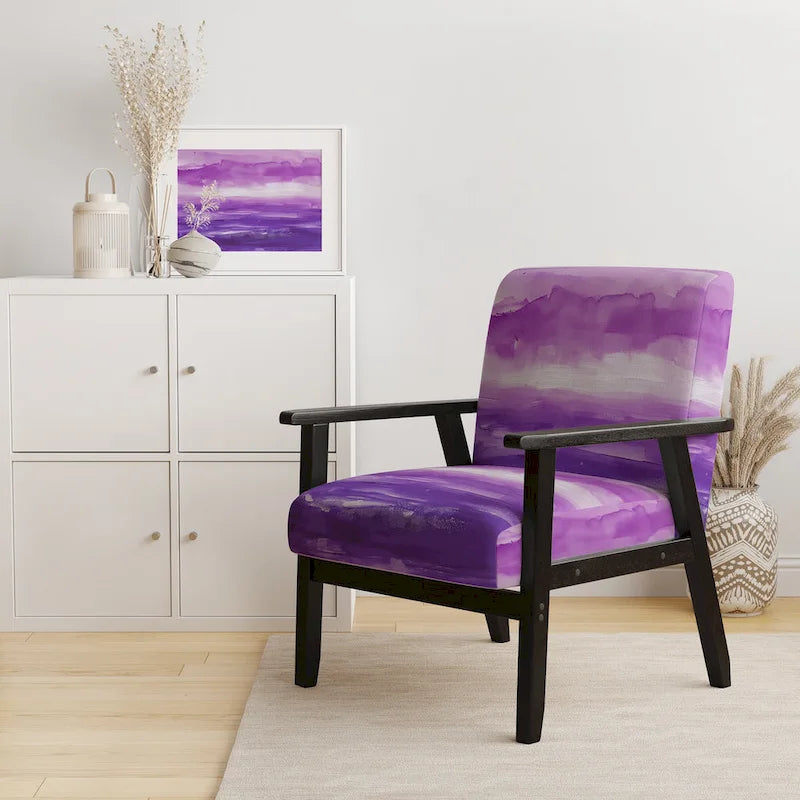 Fauteuil d'appoint rembourré de plage - Fauteuil nautique et côtier pour chambre à coucher